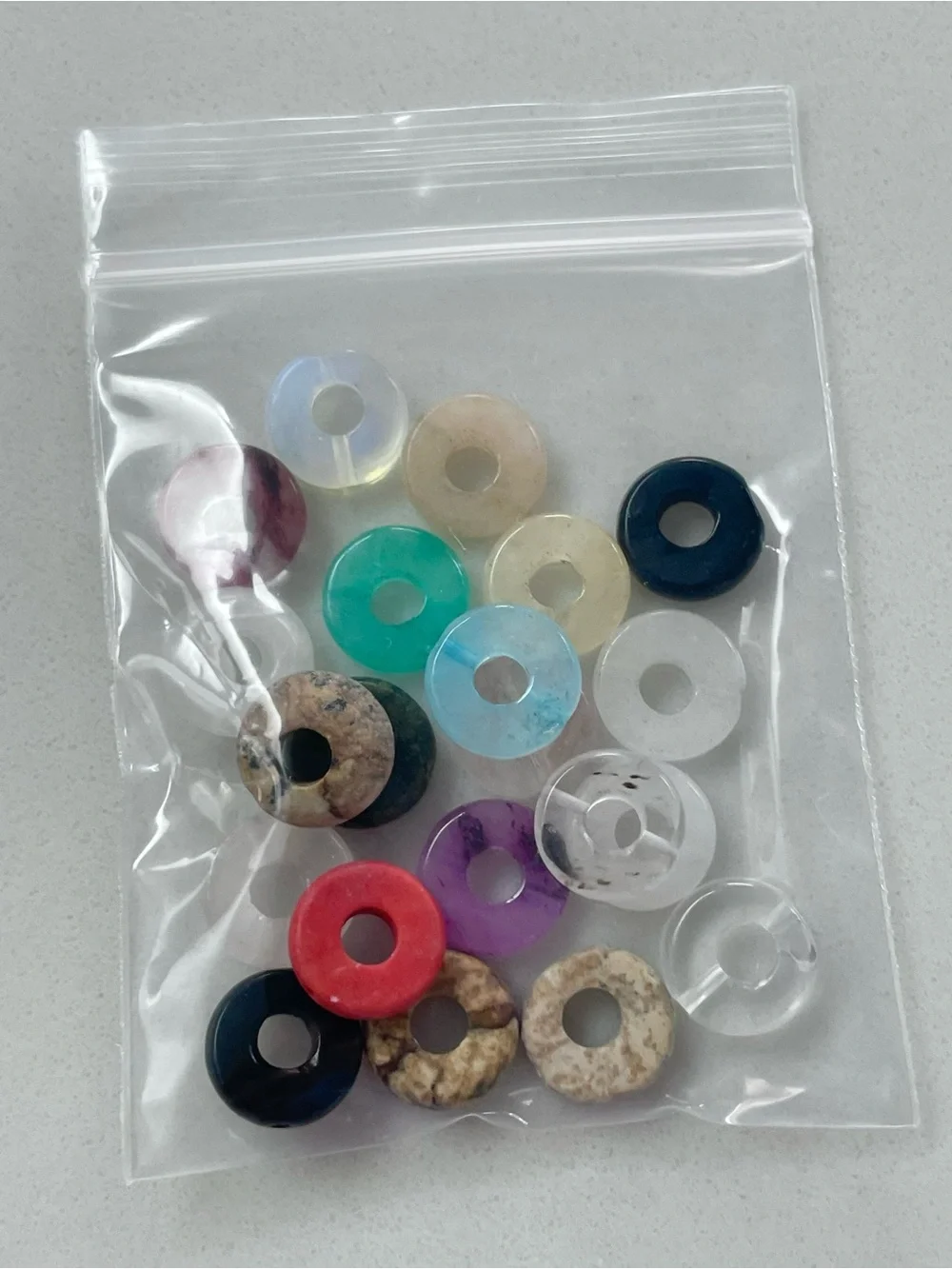 Misc. LOT of Colorful Gemstone Beads for Jewelry Making
